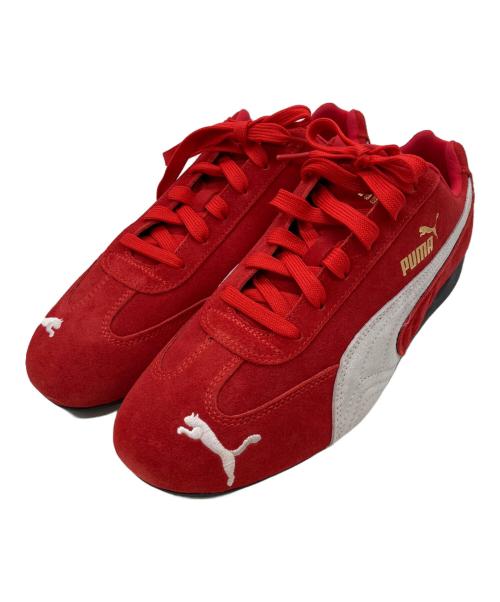 PUMA（プーマ）PUMA (プーマ) SPEEDCAT OG　スピードキャット OG　ローカットスニーカー レッド サイズ:27cmの古着・服飾アイテム