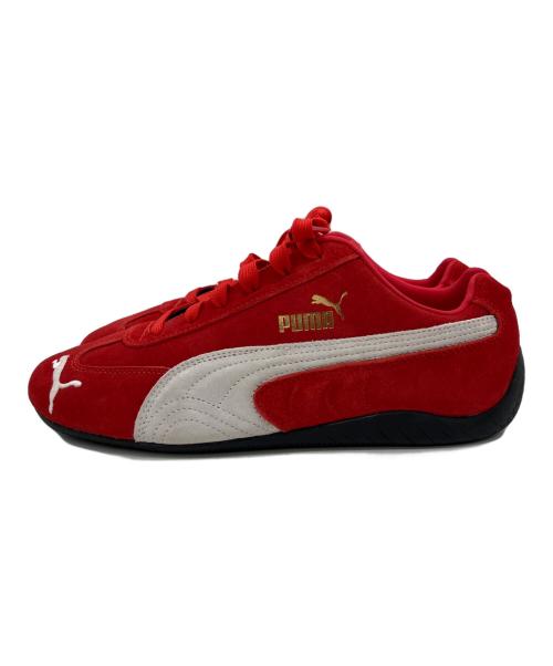 PUMA（プーマ）PUMA (プーマ) SPEEDCAT OG　スピードキャット OG　ローカットスニーカー レッド サイズ:27cmの古着・服飾アイテム