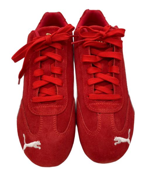 PUMA（プーマ）PUMA (プーマ) SPEEDCAT OG　スピードキャット OG　ローカットスニーカー レッド サイズ:27cmの古着・服飾アイテム