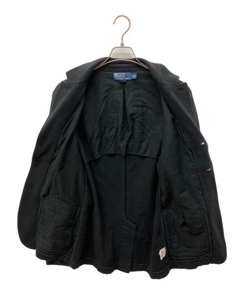 POLO RALPH LAUREN（ポロ・ラルフローレン）POLO RALPH LAUREN (ポロ・ラルフローレン) スウェットテーラードジャケット ブラック サイズ:Mの古着・服飾アイテム