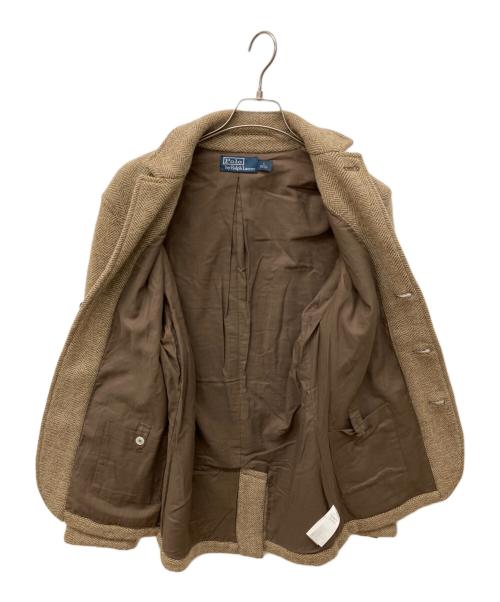 POLO RALPH LAUREN（ポロ・ラルフローレン）POLO RALPH LAUREN (ポロ・ラルフローレン) 3Bテーラードジャケット ブラウン サイズ:Sの古着・服飾アイテム