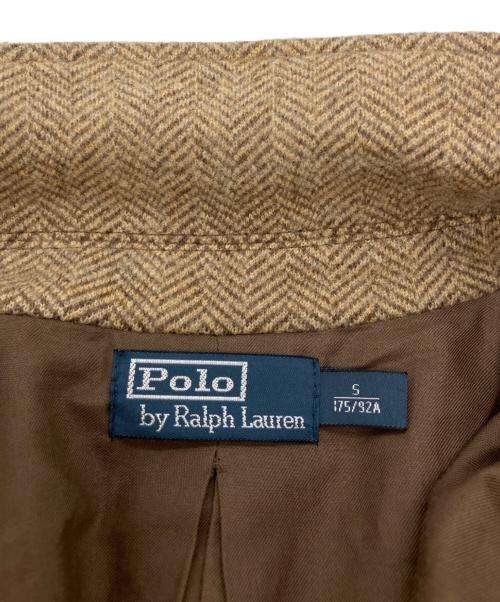 POLO RALPH LAUREN（ポロ・ラルフローレン）POLO RALPH LAUREN (ポロ・ラルフローレン) 3Bテーラードジャケット ブラウン サイズ:Sの古着・服飾アイテム