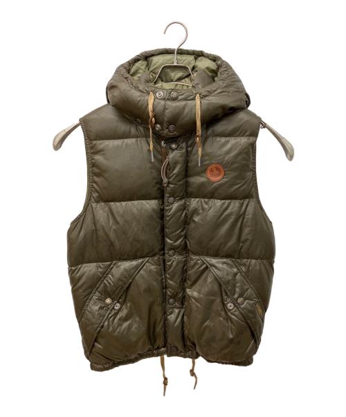 POLO RALPH LAUREN（ポロ・ラルフローレン）POLO RALPH LAUREN (ポロ・ラルフローレン) ダウンベスト ブラウン サイズ:Mの古着・服飾アイテム