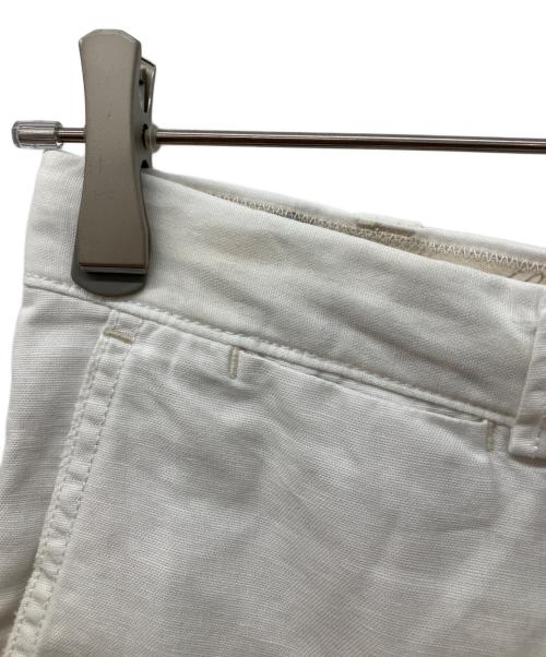POLO RALPH LAUREN（ポロ・ラルフローレン）POLO RALPH LAUREN (ポロ・ラルフローレン) SUFFIELD FIT/サフィールド　フィット　パンツ　ストレートパンツ　TALONジッパー ホワイト サイズ:Ｗ30/Ｌ30の古着・服飾アイテム