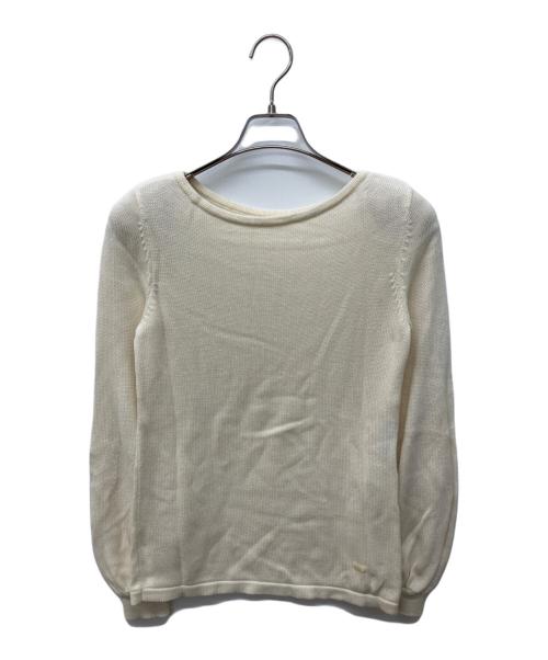 FOXEY（フォクシー）FOXEY (フォクシー) バールーンスリーブニット アイボリー サイズ:38の古着・服飾アイテム