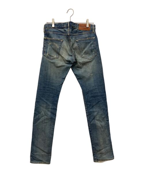 Andy Warhol by HYSTERIC GLAMOUR（アンディーウォーホルバイヒステリックグラマー）Andy Warhol by HYSTERIC GLAMOUR (アンディーウォーホルバイヒステリックグラマー) スタッズデニムパンツ インディゴ サイズ:76cm (W30)の古着・服飾アイテム