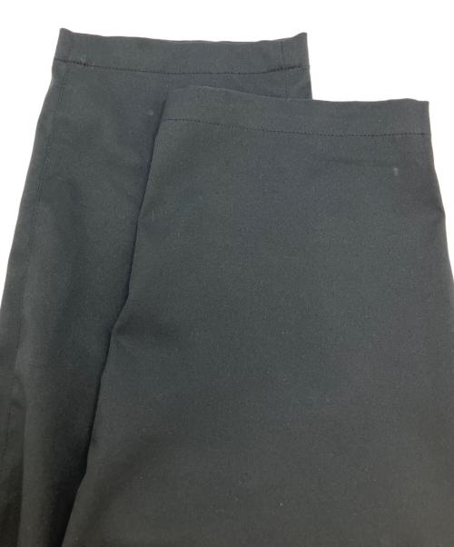 macqlo（マックロ）macqlo (マックロ) ultimex one tuck tapered easy pants（アルティメックス ワンタック テーパード イージー パンツ） ブラック サイズ:Ｓの古着・服飾アイテム