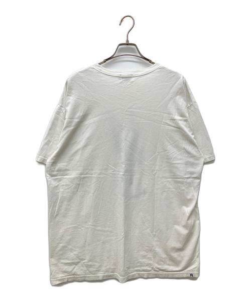 Hysteric Glamour（ヒステリックグラマー）Hysteric Glamour (ヒステリックグラマー) HYS LOGO サイドポケット Tシャツ ホワイト サイズ:Mの古着・服飾アイテム