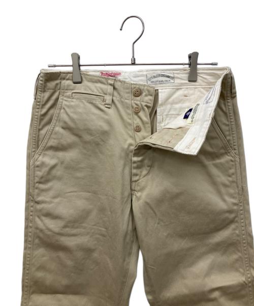 TOYS MCCOY（トイズマッコイ）TOYS MCCOY (トイズマッコイ) ワークパンツ ベージュ サイズ:W31×L34(W32×L31)の古着・服飾アイテム