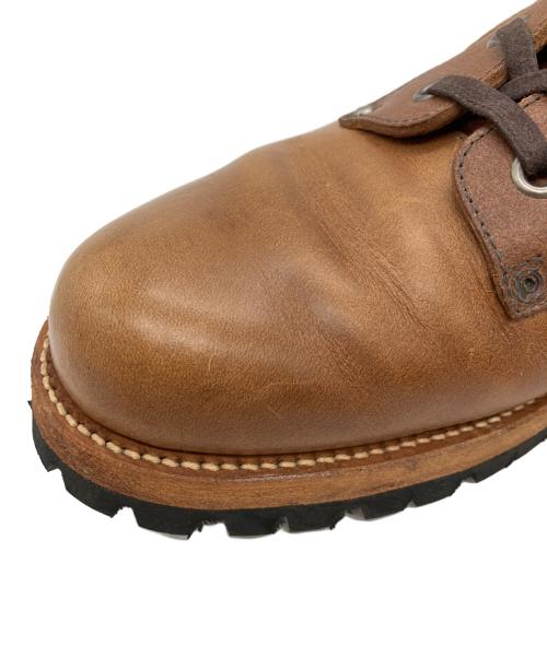 chausser（ショセ）chausser (ショセ) NATORIYA (ナトリヤ) 別注ワークブーツ ブラウン サイズ:26 1/2の古着・服飾アイテム