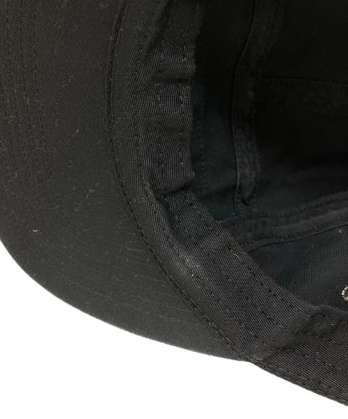 SUPREME（シュプリーム）SUPREME (シュプリーム) piping camp cap（パイピング キャンプキャップ） ブラックの古着・服飾アイテム