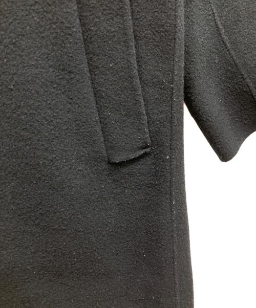 RAY BEAMS（レイ ビームス）RAY BEAMS (レイ ビームス) ガンフラップ ステンカラー コート ブラックの古着・服飾アイテム
