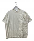BURBERRYバーバリー）の古着「エンボスロゴ オーバーサイズ 半袖Tシャツ」｜ホワイト