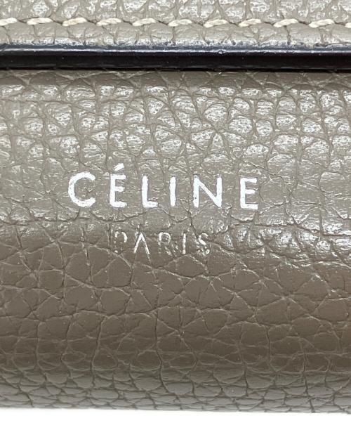 CELINE（セリーヌ）CELINE (セリーヌ) 3つ折り財布 グレーの古着・服飾アイテム