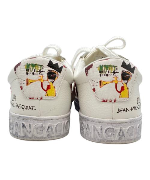 Sangacio（サンガッチョ）SANGACIO (サンガッチョ) ローカットスニーカー ホワイト サイズ:26の古着・服飾アイテム