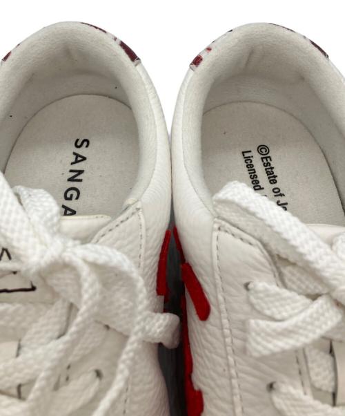 Sangacio（サンガッチョ）SANGACIO (サンガッチョ) ローカットスニーカー ホワイト サイズ:26の古着・服飾アイテム