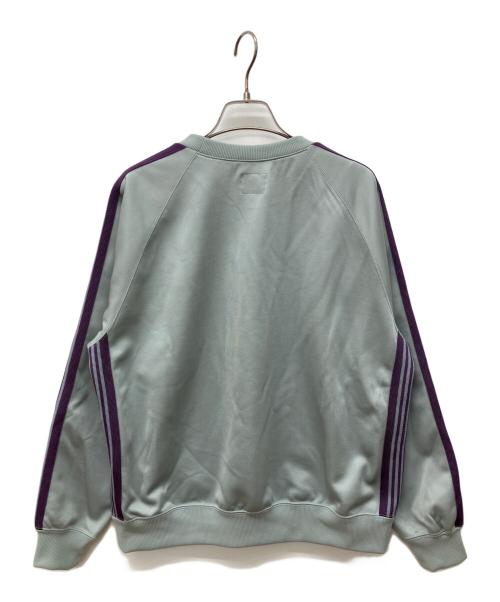 Needles（ニードルズ）Needles (ニードルズ) Track Crew Neck Shirt ― Poly Smooth ブルー サイズ:2の古着・服飾アイテム