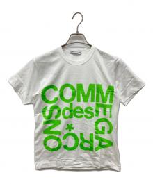 COMME des GARCONS（コムデギャルソン）の古着「プリントTシャツ」｜ホワイト