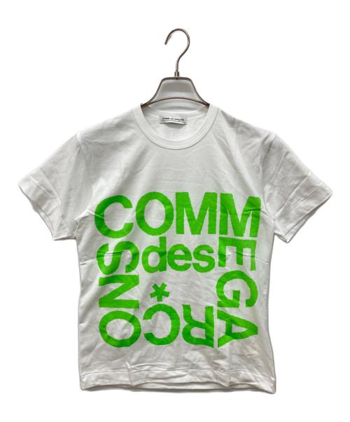 COMME des GARCONS（コムデギャルソン）COMME des GARCONS (コムデギャルソン) プリントTシャツ ホワイト サイズ:Ｍの古着・服飾アイテム