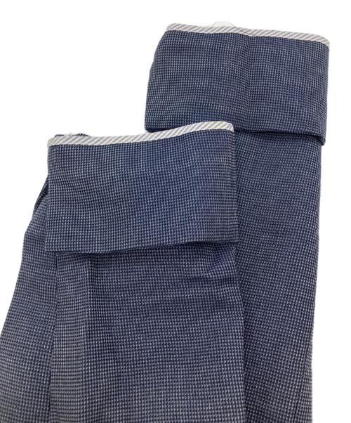 Aquascutum（アクアスキュータム）Aquascutum (アクアスキュータム) シルク混1Bセットアップスーツ ネイビー サイズ:8/8の古着・服飾アイテム