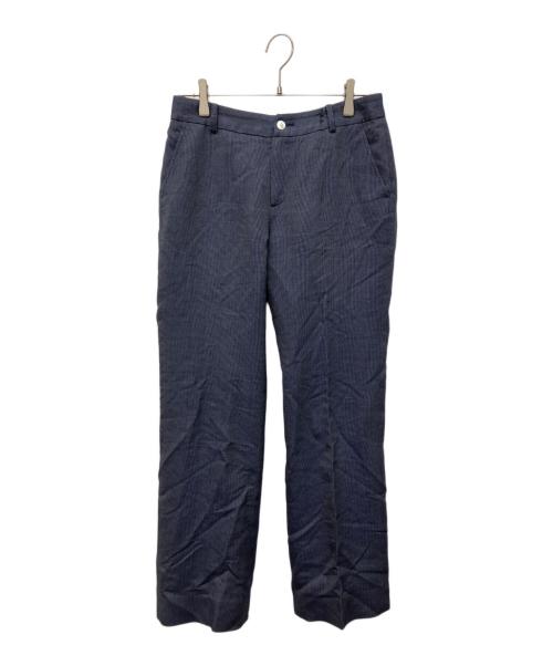Aquascutum（アクアスキュータム）Aquascutum (アクアスキュータム) シルク混1Bセットアップスーツ ネイビー サイズ:8/8の古着・服飾アイテム