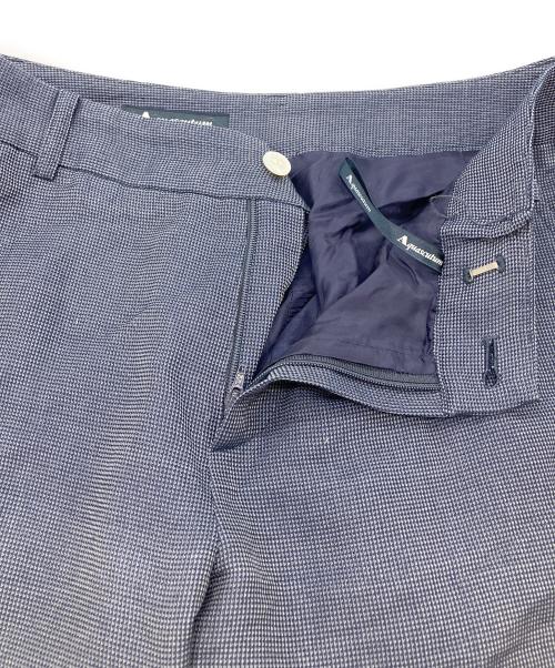 Aquascutum（アクアスキュータム）Aquascutum (アクアスキュータム) シルク混1Bセットアップスーツ ネイビー サイズ:8/8の古着・服飾アイテム