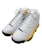 NIKEナイキ）の古着「Air Jordan 13 "Del Sol"」｜ホワイト×イエロー