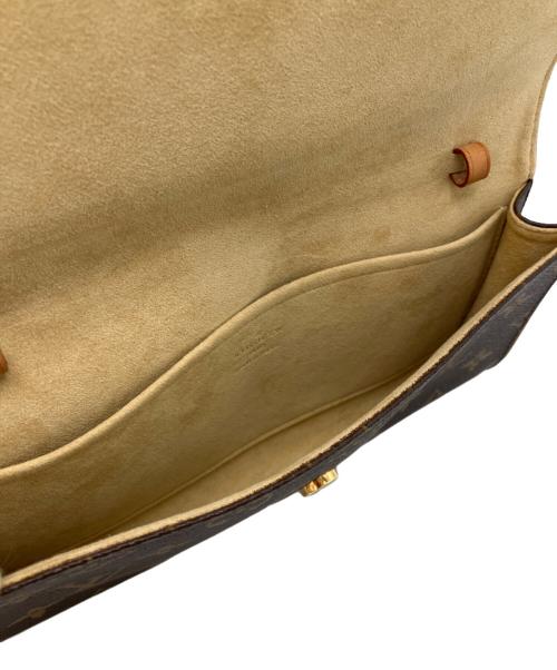 LOUIS VUITTON（ルイ ヴィトン）LOUIS VUITTON (ルイ ヴィトン) ポシェットツインGM　モノグラム　ポシェット ブラウンの古着・服飾アイテム