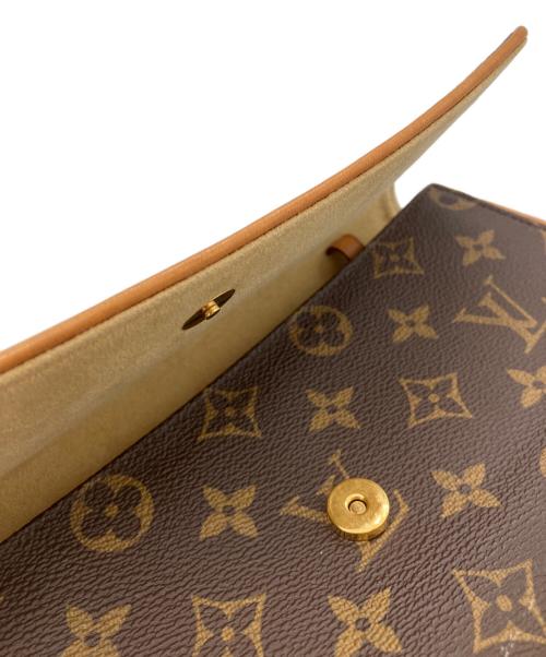 LOUIS VUITTON（ルイ ヴィトン）LOUIS VUITTON (ルイ ヴィトン) ポシェットツインGM　モノグラム　ポシェット ブラウンの古着・服飾アイテム