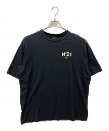 N°21（ヌメロヴェントゥーノ）の古着「プリントTシャツ」｜ブラック
