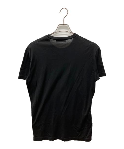 DSQUARED2（ディースクエアード）DSQUARED2 (ディースクエアード) 半袖クルーネックTシャツ ブラック サイズ:Ｓの古着・服飾アイテム