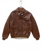 Aero LEATHERエアロレザー）の古着「TYPE A-2 フライトジャケット」｜ブラウン