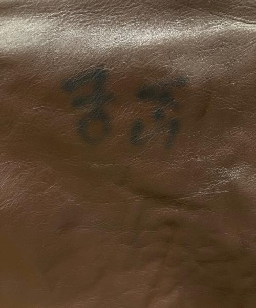 Aero LEATHER（エアロレザー）Aero LEATHER (エアロレザー) TYPE A-2 フライトジャケット ブラウン サイズ:40の古着・服飾アイテム