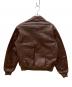 Aero LEATHER (エアロレザー) TYPE A-2 フライトジャケット ブラウン サイズ:40：55000円