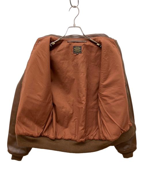 EASTMAN（イーストマン）EASTMAN (イーストマン) TYPE A-2 フライトジャケット ブラウン サイズ:40の古着・服飾アイテム