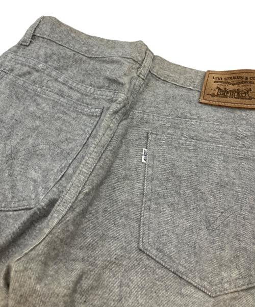 LEVI'S（リーバイス）LEVI'S (リーバイス) 80’sコットンパンツ グレー サイズ:78.5cm (W31)の古着・服飾アイテム