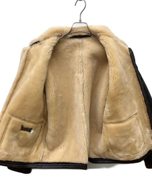 Willis&Geiger（ウィルスガイガー）Willis&Geiger (ウィルスガイガー) Ｍ444 ムートンジャケット ブラウン サイズ:38の古着・服飾アイテム