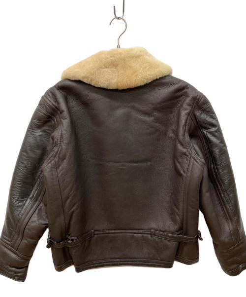 Willis&Geiger（ウィルスガイガー）Willis&Geiger (ウィルスガイガー) ムートンジャケット ブラウン サイズ:40の古着・服飾アイテム