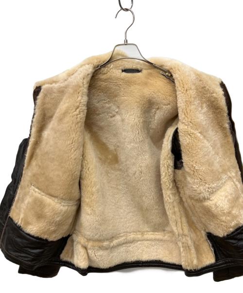 Willis&Geiger（ウィルスガイガー）Willis&Geiger (ウィルスガイガー) ムートンジャケット ブラウン サイズ:40の古着・服飾アイテム