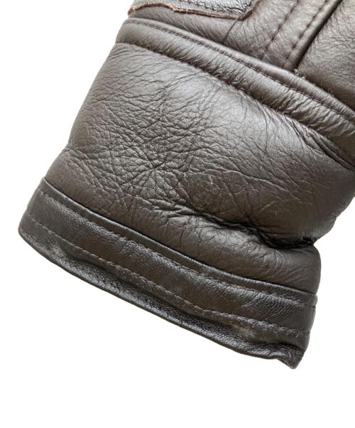 Willis&Geiger（ウィルスガイガー）Willis&Geiger (ウィルスガイガー) ムートンジャケット ブラウン サイズ:40の古着・服飾アイテム