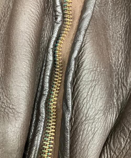 Willis&Geiger（ウィルスガイガー）Willis&Geiger (ウィルスガイガー) ムートンジャケット ブラウン サイズ:40の古着・服飾アイテム