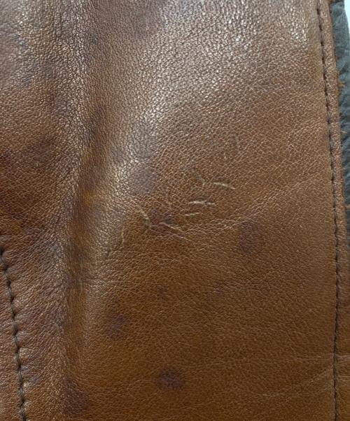 Willis&Geiger（ウィルスガイガー）Willis&Geiger (ウィルスガイガー) TYPE B-3フライトジャケット ブラウン サイズ:36の古着・服飾アイテム
