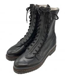 German Army（ドイツ軍）の古着「レザーブーツ」｜ブラック
