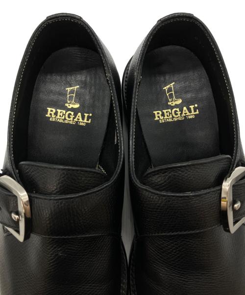 REGAL（リーガル）REGAL (リーガル) モンクストラップシューズ ブラック サイズ:25cmの古着・服飾アイテム