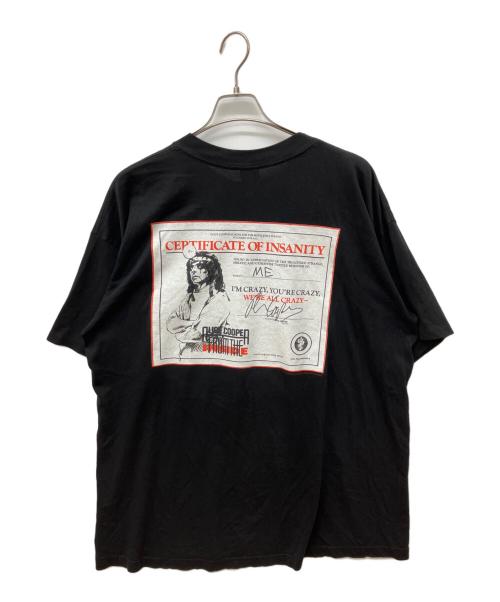Poly Gram（ポリグラム）POLY GRAM (ポリグラム) プリントTシャツ ブラック サイズ:XLの古着・服飾アイテム
