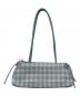 CHARLES & KEITH（チャールズアンドキース）の古着「Hazel ヘーゼル ボウ イロンゲイティッドトラペーズショルダーバッグ」｜スカイブルー