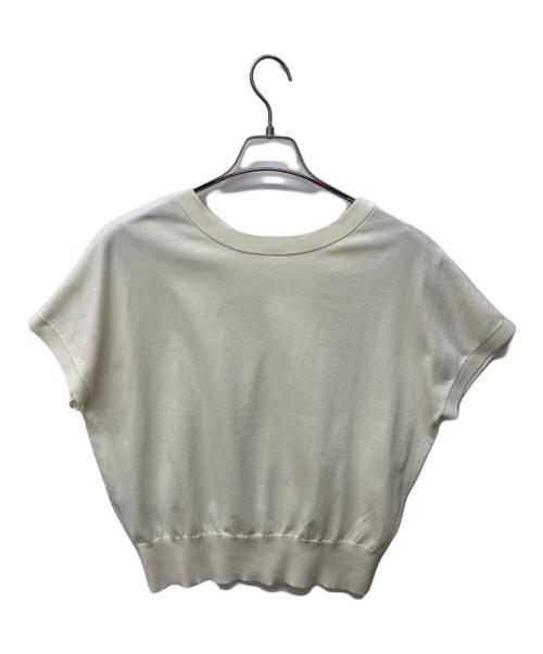 UNTITLED（アンタイトル）UNTITLED (アンタイトル) ドライタッチコットンプルオーバー アイボリー サイズ:2の古着・服飾アイテム