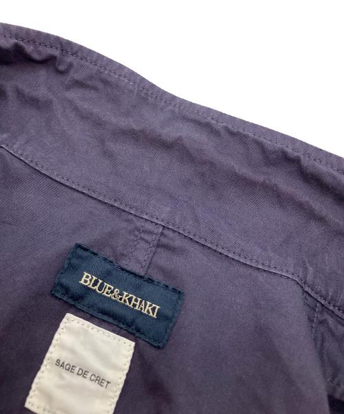 sage de cret（サージュデクレ）sage de cret (サージュデクレ) BLUE&KHAKI 倉敷染コットンジャケット ネイビー サイズ:Mの古着・服飾アイテム