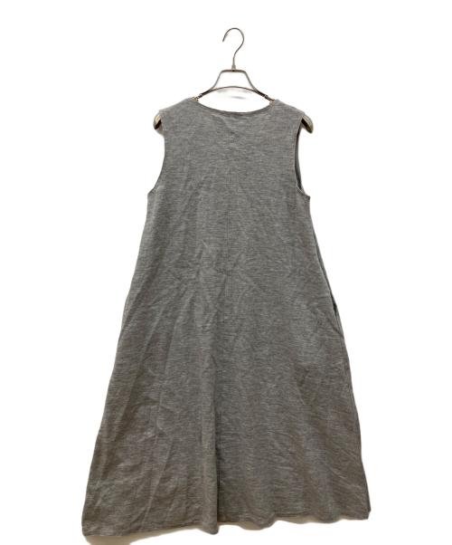 UNITED ARROWS TOKYO（ユナイテッドアローズトウキョウ）UNITED ARROWS TOKYO (ユナイテッドアローズトウキョウ) ノースリーブワンピース グレー サイズ:38の古着・服飾アイテム
