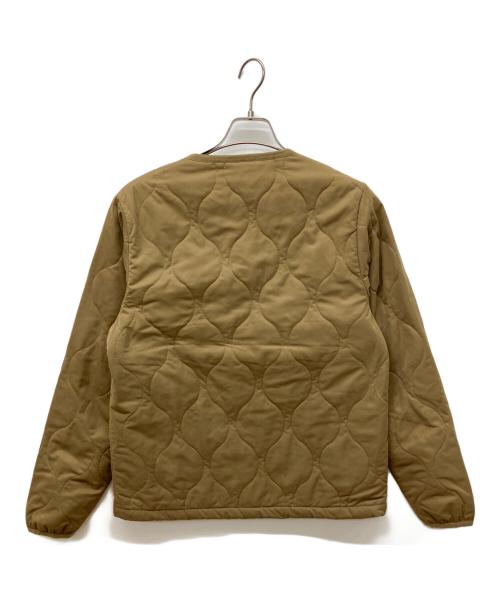 ROKX（ロックス）ROKX (ロックス) QUILT CARDIGAN insulated POLARTEC POWER FILL ブラウン サイズ:Mの古着・服飾アイテム